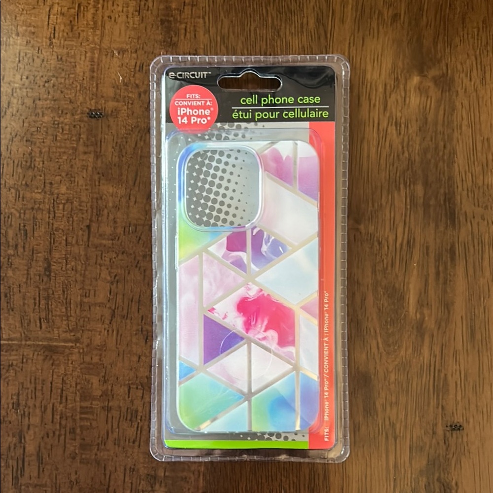 Multicolor Cell Phone Case for iPhone 14 Pro
